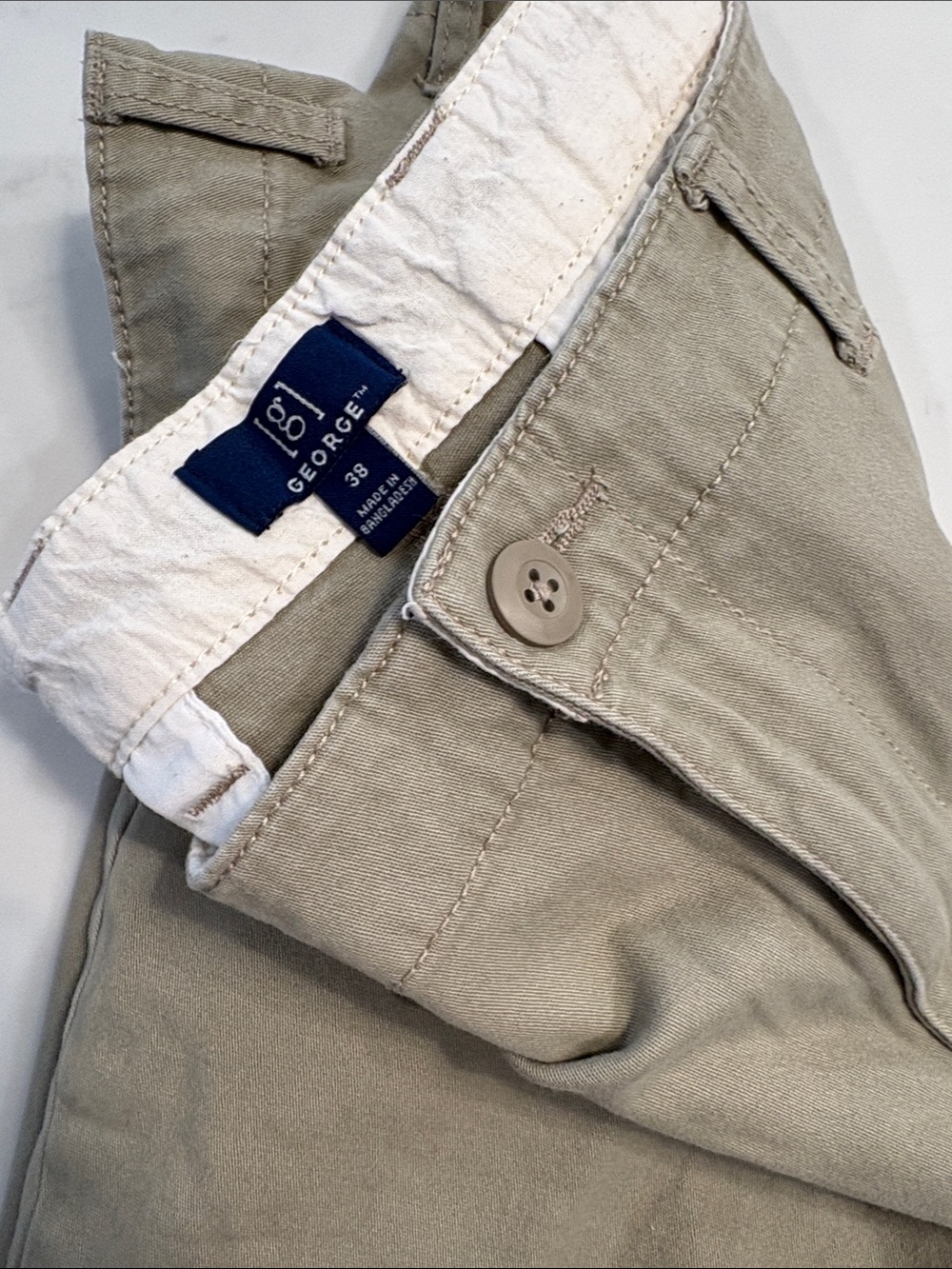 George Men’s Tan Chino Pants